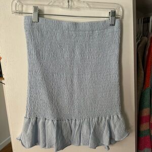 Em and Elle blue tight skirt